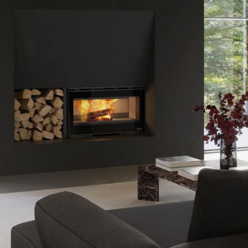 Insert à bois - LA NORDICA Inserto 100 Lean 10.5 kW