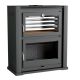 Poêle à bois avec four - FIREMATIC Baltimore 10.9 kW