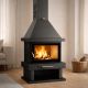 Poêle à bois cheminée - FIREMATIC Denton 14 kW