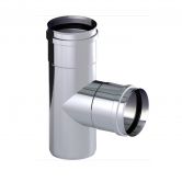 Té 90° avec piquage F Ø 80mm - DINAK - SW