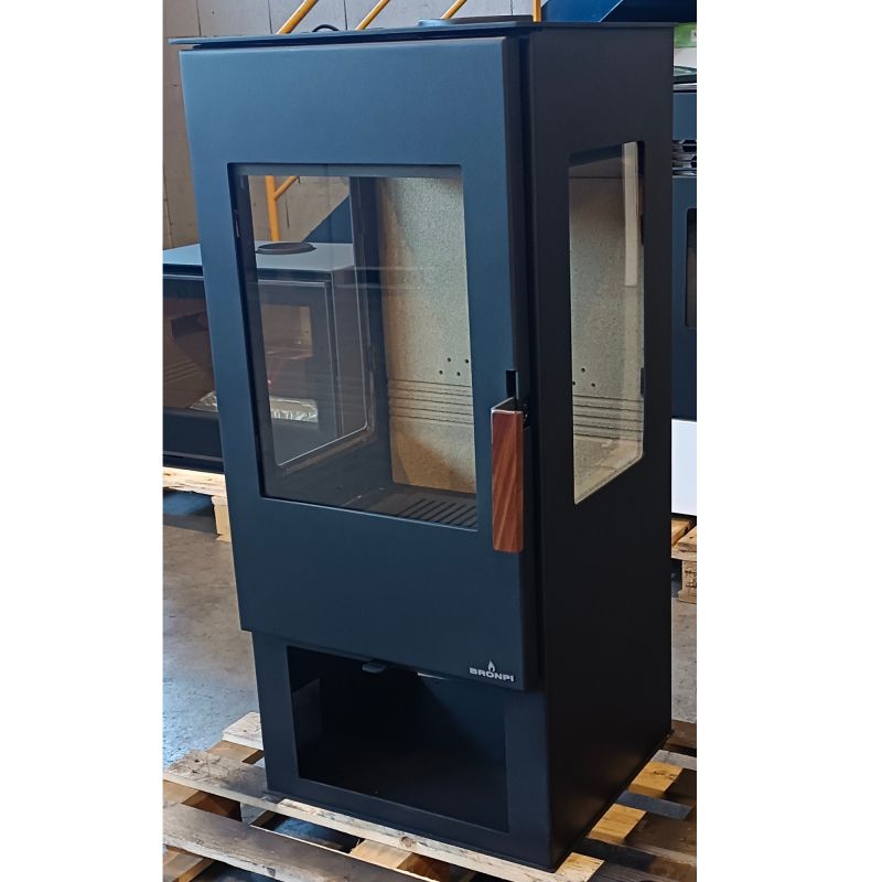 Poêle à bois 3 faces raccordable - BRONPI Estrella 7 kW