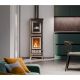 Poêle à bois avec four en céramique - THERMOROSSI Agnese Evo6 Maiolica 7.5 kW