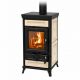 Poêle à bois en céramique  - THERMOROSSI Ilaria Evo6 Maiolica 11.4 kW