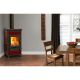Poêle à bois en céramique  - THERMOROSSI Ilaria Evo6 Maiolica 11.4 kW