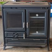 Modèle reconditionné  - Cuisinière à bois en fonte - THERMOROSSI Margot Evo 12.1 kW