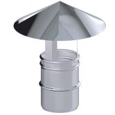 Capuchon pare-pluie Ø125mm - DINAK SW