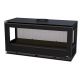 Poêle à bois moderne pose libre - BRONPI Cairo 1103C Box 13 kW