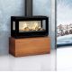 Poêle à bois moderne pose libre - BRONPI Cairo 1103C Box 13 kW