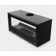 Poêle à bois moderne pose libre - BRONPI Cairo 110 Box 15 kW