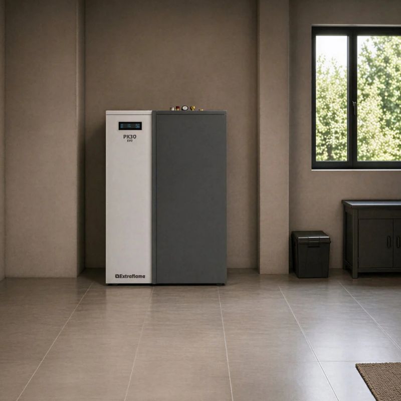  Chaudière à granulés - EXTRAFLAME PK30 32.5 kW