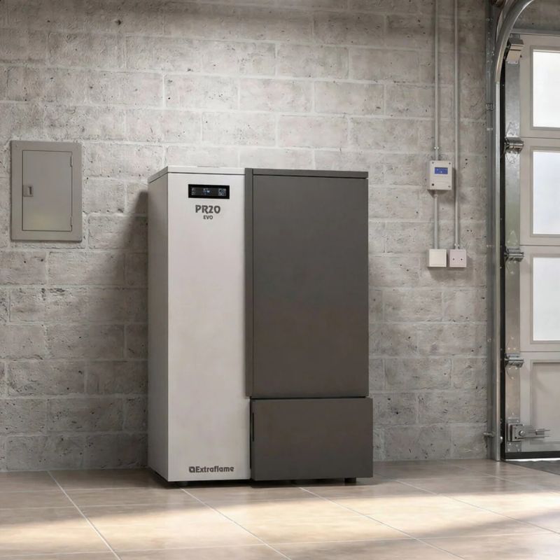 Chaudière à granulés - EXTRAFLAME PR20 EVO 20 kW