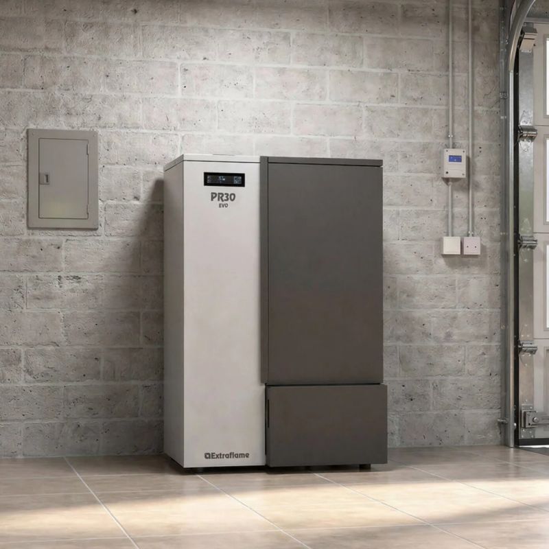 Chaudière à granulés  - EXTRAFLAME PR30 32 kW