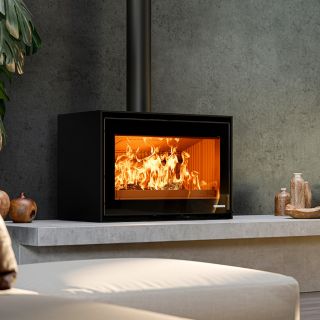 Poêle à bois pose libre ou suspendu - THERMOROSSI Moon 7.9 kW