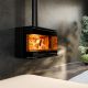 Poêle à bois pose libre - THERMOROSSI Panorama Wall 5.7 kW