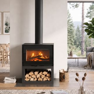 Poêle à bois raccordable - FIREMATIC Toronto - S 65 12.6 kW