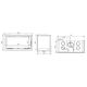 Insert à bois 2 faces ventilé - FIREMATIC Eden-D 13.3 kW