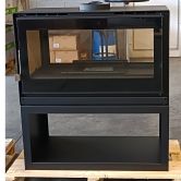 Modèle reconditionné - Poêle à bois double face - FIREMATIC Ottawa - L 13.5 kW