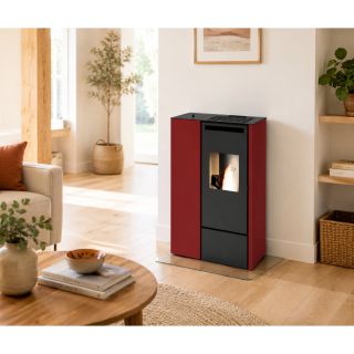 Poêle à granulés slim - PUNTO FUOCO Olivia 9.9 kW