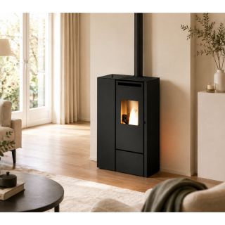 Poêle à granulés slim canalisable - PUNTO FUOCO Olivia Can 9.9 kW