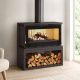 Poêle à bois raccordable - FIREMATIC Toronto - S 12.6 kW