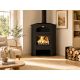 Poêle à bois d'angle avec four - FIREMATIC Idaho 9.5 kW