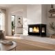 Insert à bois 3 vitres ventilé - FIREMATIC Dali 12.6 kW