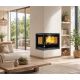 Insert à bois 2 vitres ventilé - FIREMATIC Jenn-I 12.8 kW