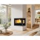 Insert à bois 2 vitres ventilé - FIREMATIC Jenn-D 12.8 kW