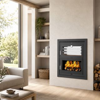 Insert à bois avec four - FIREMATIC Nashville 11 kW