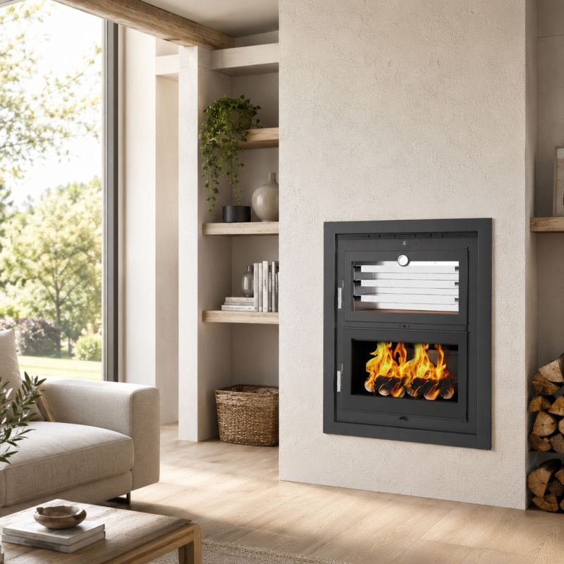 Insert à bois avec four - FIREMATIC Nashville 11 kW