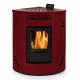 Poêle à granulés d'angle en céramique - ORIGINE PHEBO Gaia 5S 12.2 kW