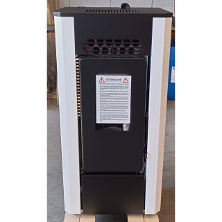 Modèle reconditionné -  Poêle à granulés étanche -  FIREMATIC EC7 BLANC 7 kW