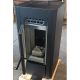 Modèle reconditionné -  Poêle à granulés étanche - FIREMATIC EC9 NOIR 7.9 kW