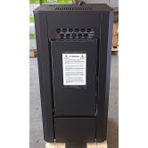 Modèle reconditionné -  Poêle à granulés étanche - FIREMATIC EC9 NOIR 7.9 kW