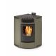 Poêle à granules d'angle ventilé - ORIGINE PHEBO Asia 12.7 kW