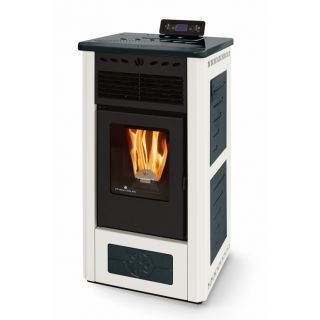 Poêle à granules en céramique - ORIGINE PHEBO Gea Bicolore 5S-XL 7.5 kW