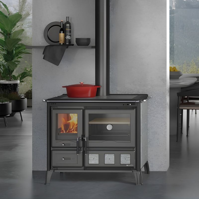 Cuisinière à bois - LA NORDICA Gardenia XXL Pierre 10.5 kW