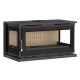 Poêle à bois ventilé raccordable 3 vitres pose libre - FIREMATIC CALGARY - M 12.8 kW