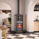 Poêle à bois avec four raccordable  - LA NORDICA Rossella Plus Forno.165 Petra 9.4 kW