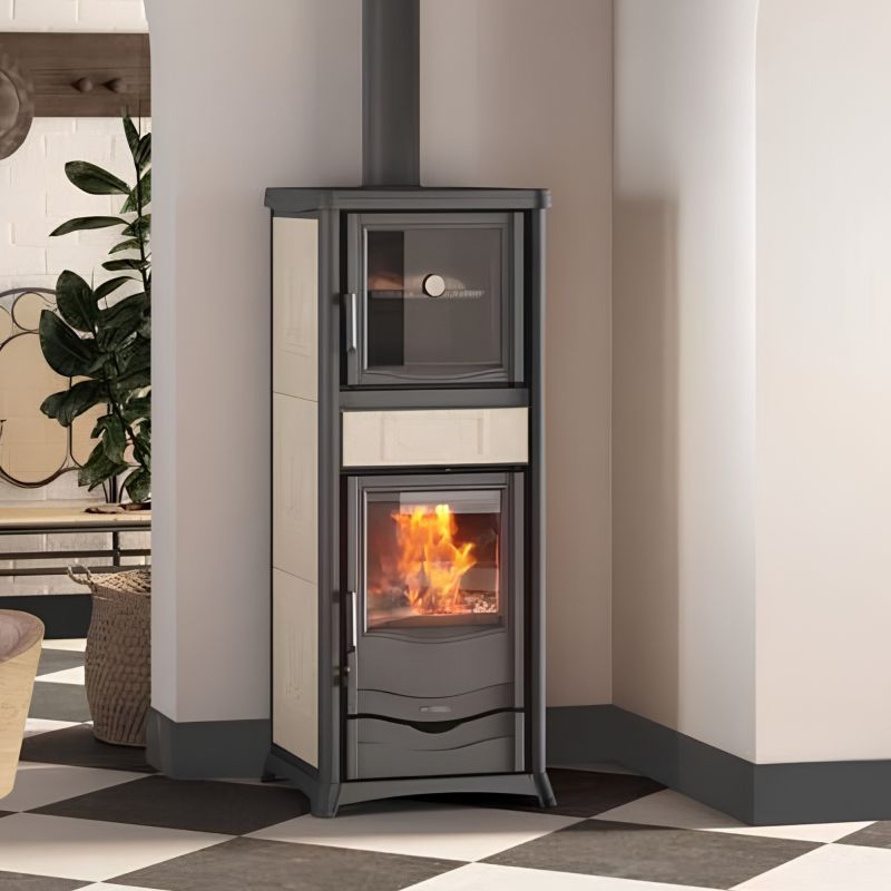 Poêle à bois avec four - LA NORDICA Rossella Plus Forno.16 9.4 kW
