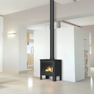Poêle à bois étanche en fonte - SUPRA Adam 7.3 kW