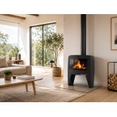 Poêle à bois en fonte - SUPRA Paul Haut 10 kW