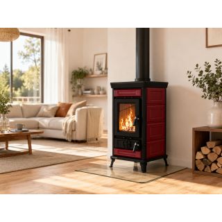 Poêle à bois en céramique - THERMOROSSI Sofia Evo 5 Maiolica 7.3 kW
