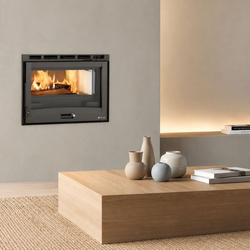 Insert à bois ventilé - LA NORDICA Inserto 70 H 49.16 6.7 kW