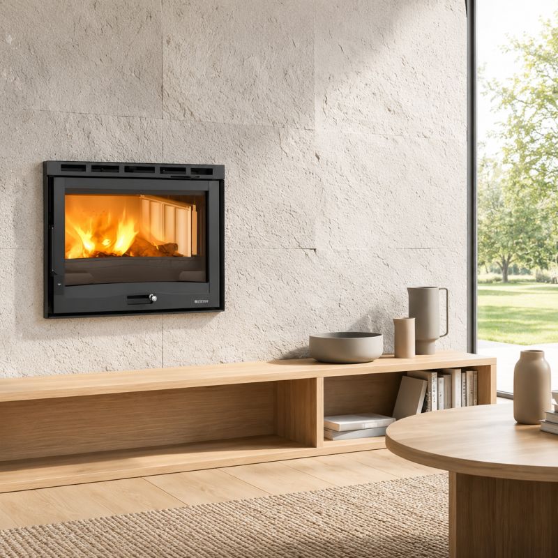Insert à bois ventilé - LA NORDICA Inserto 70 4.0 Ventilato 7.8 kW