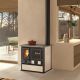 Cuisinière à bois raccordable - LA NORDICA Rosa.16 Ceramica 8.8 kW