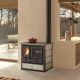 Cuisinière à bois raccordable - LA NORDICA Rosa.16 Pierre 5 kW