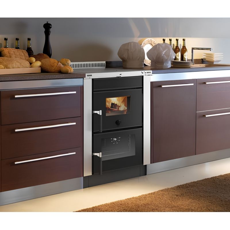 Cuisinière à bois encastrable - LA NORDICA Vicenza Evo 6 kW