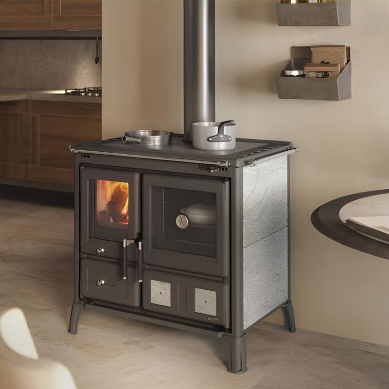Cuisinière à bois - LA NORDICA Gardenia.16 Pierre 9.5 kW