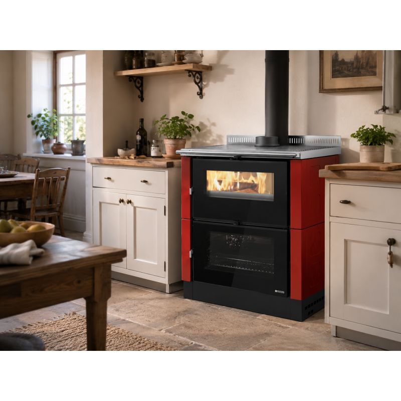 Cuisinière à bois - LA NORDICA Verona XXL Maiolica 7 kW